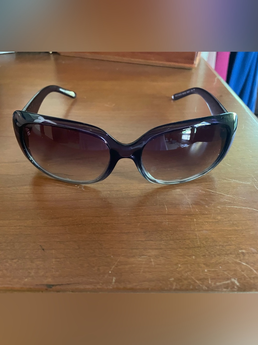 Versace Women’s Gradient Purple Sunglasses